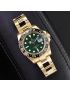 Rolex GMT-Master II Yellow Gold Green Dial