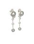 Chopard Diamond Happy Bubbles Drop Earrings 18kt White Gold