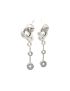 Chopard Diamond Happy Bubbles Drop Earrings 18kt White Gold