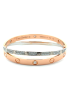 Cartier Bi-Color Gold & Diamond Double Love Bracelet