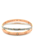 Cartier Bi-Color Gold & Diamond Double Love Bracelet