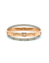 Cartier Bi-Color Double Love Rose Gold & Diamond Love Bracelet
