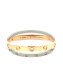 Cartier Bi-Color Double Love Rose Gold & Diamond Love Bracelet