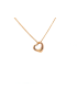 Tiffany & Co. Open Heart 18kt Rose Gold Necklace