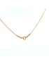Tiffany & Co. Open Heart Necklace18kt Yellow Gold