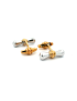 Dunhill 18kt Yellow Gold & White Gold Cufflinks