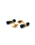 Dunhill 18kt Yellow Gold & Black Onyx Cufflinks