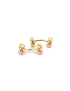 Tiffany & Co. Knot Twist Cufflinks 14kt Yellow Gold