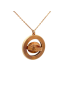 Damiani 18kt Rose Gold Diamond Rotating Necklaces