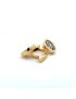 Chopard Classic Happy Diamond Cufflinks 18kt Yellow Gold