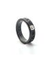 Bvlgari Black Ceramic Band With Diamond Accent