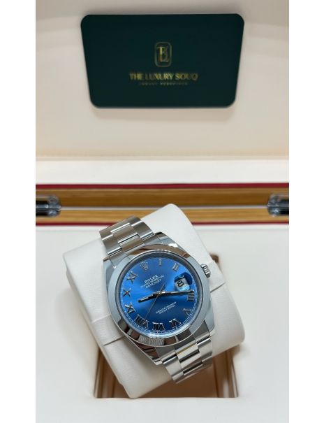 Rolex Datejust 41 Azzuro Blue
