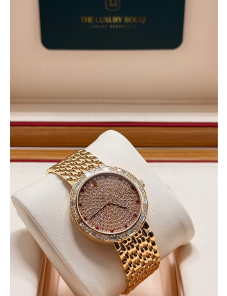 Audemars Piguet Ruby and Diamond Pave Watch