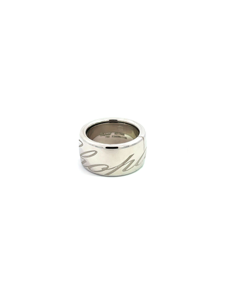 Chopard Chopardissimo  18kt White Gold Revolving Ring