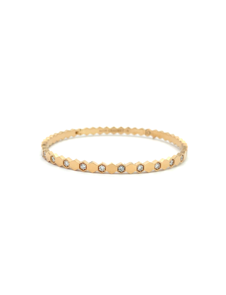 Bee De Chaumet Bracelet 18kt Yellow Gold & Diamond