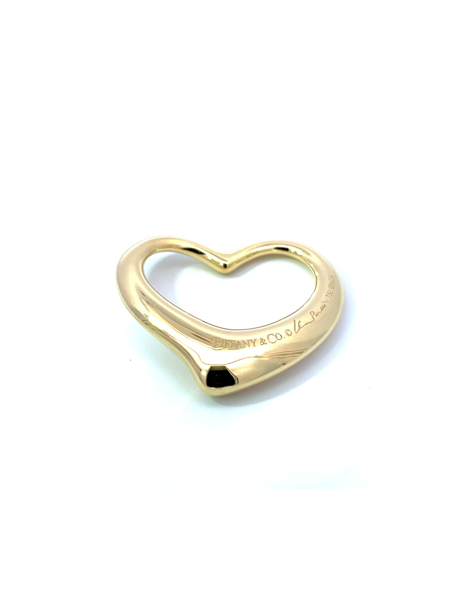 Tiffany Openheart 18kt Yellow Gold Pendant