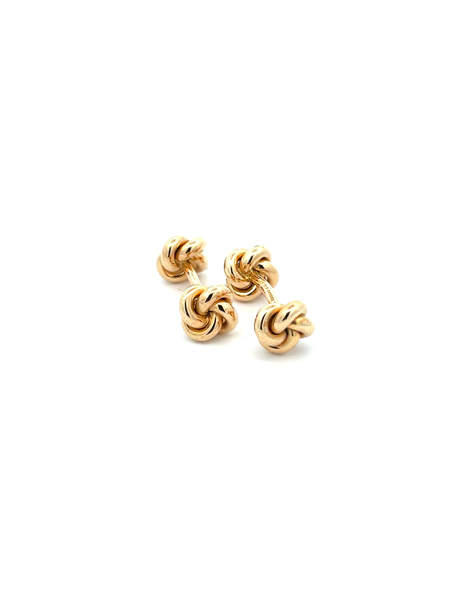 Tiffany & Co. Knot Twist Cufflinks 14kt Yellow Gold