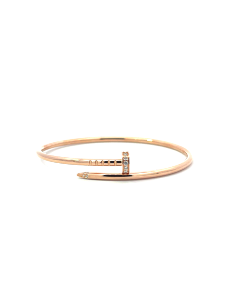 Cartier Juste Un Clou Bracelet, Small Model, Diamonds