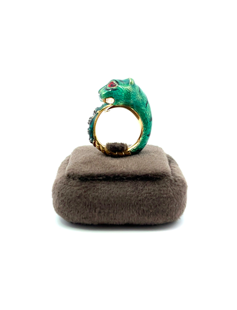 Gucci Le Marche des Merveilles Tiger Head Ring