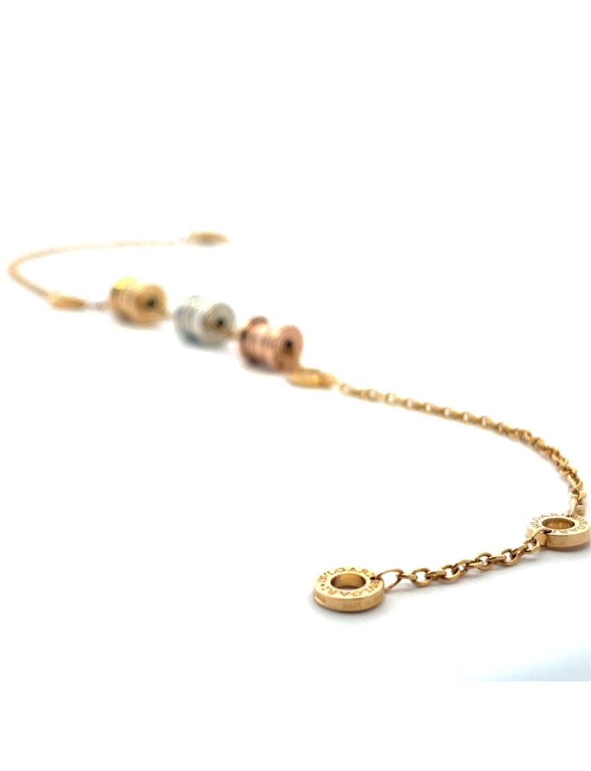 Bvlgari B.Zero1 3-Elements 18kt Three Tone Gold Bracelet