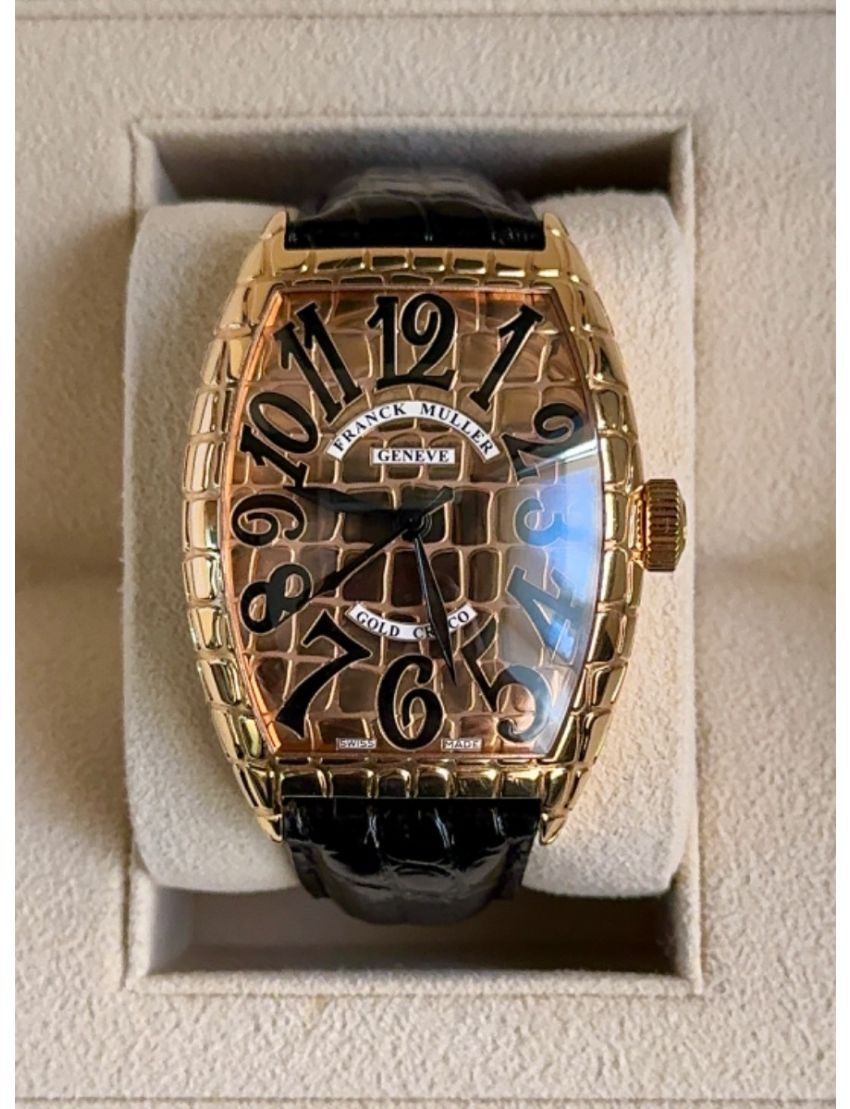 Franck Muller Gold Croco
