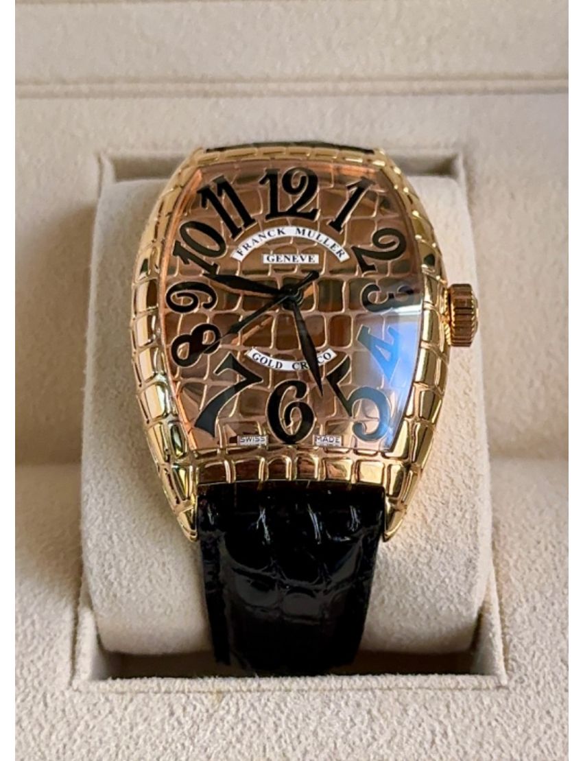 Franck Muller Gold Croco