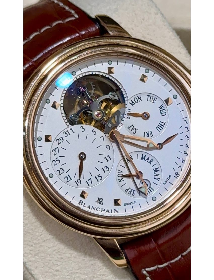 Blancpain Tourbillon with Perpetual Calendar Rose Gold