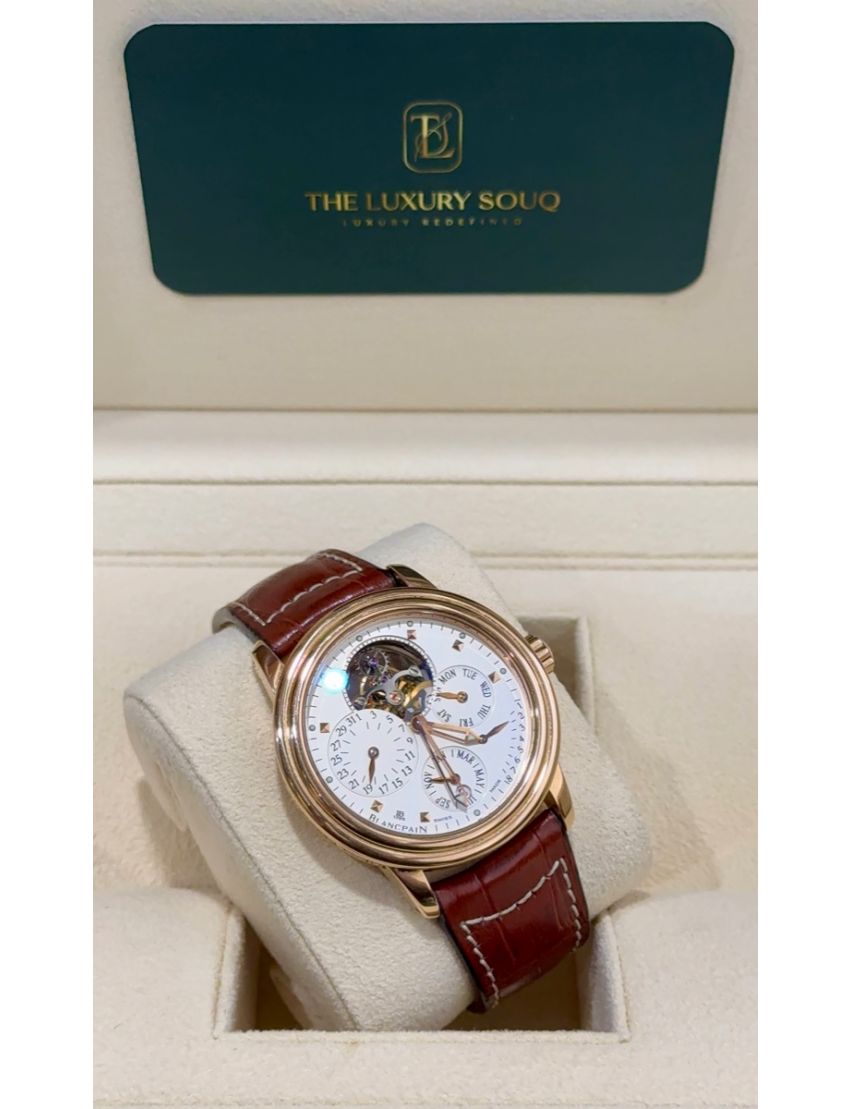 Blancpain Tourbillon with Perpetual Calendar Rose Gold