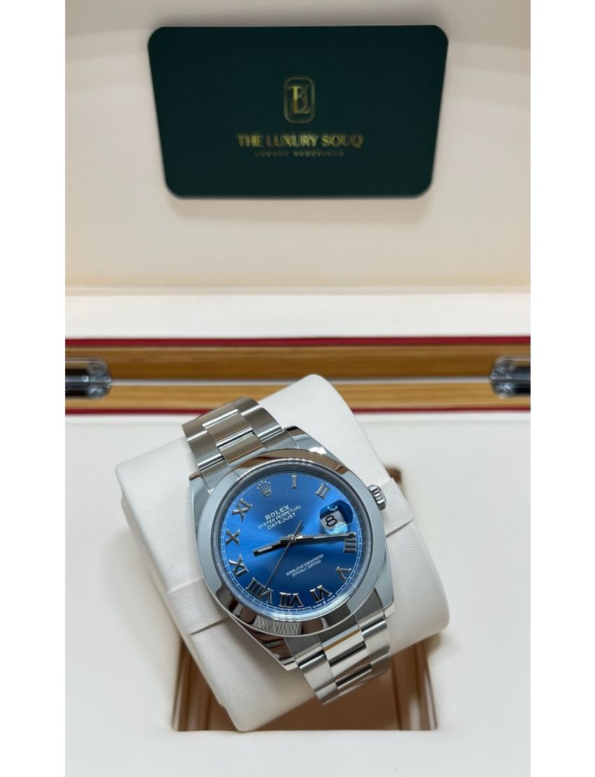 Rolex Datejust 41 Azzuro Blue