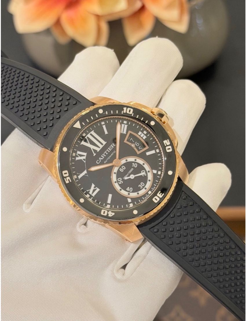 Calibre de Cartier Diver Rose Gold