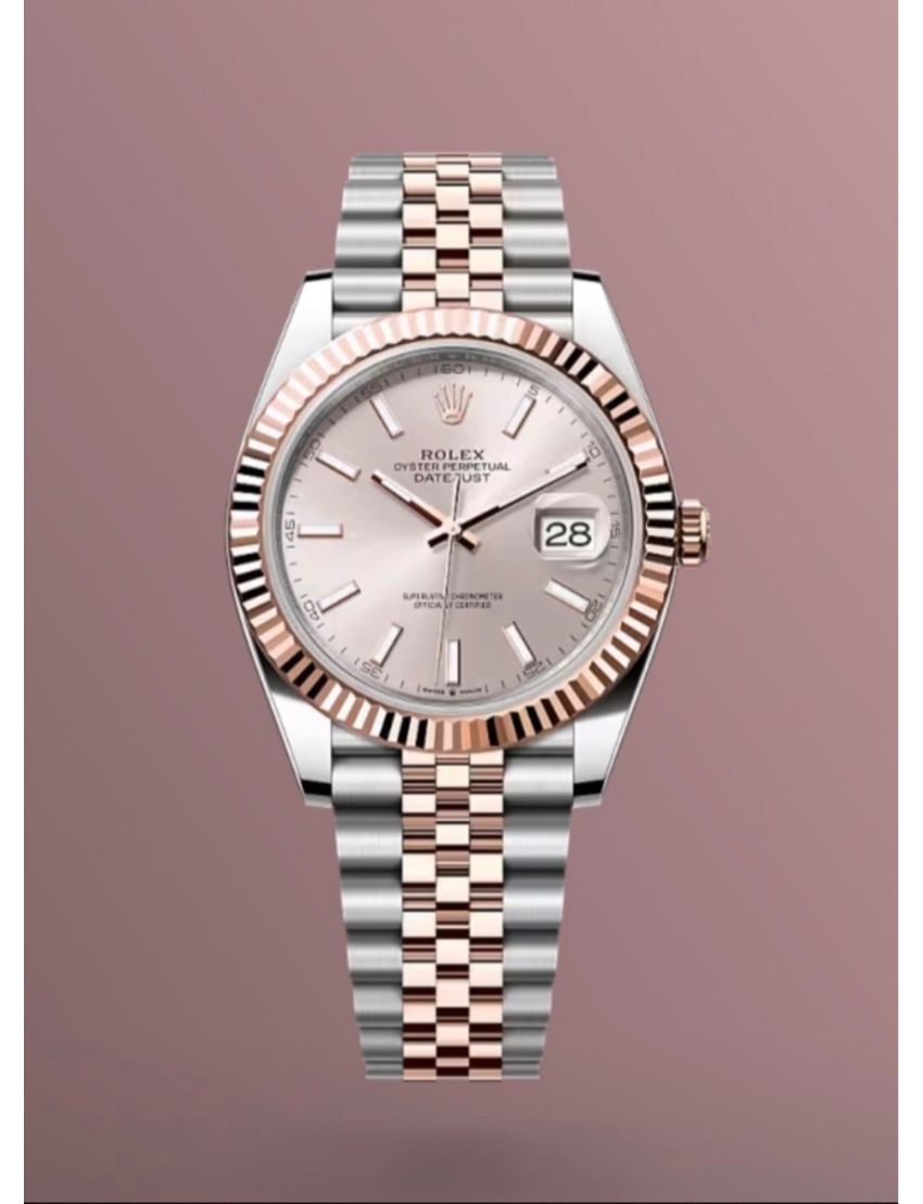 Rolex Datejust 41 Steel & Rose Gold