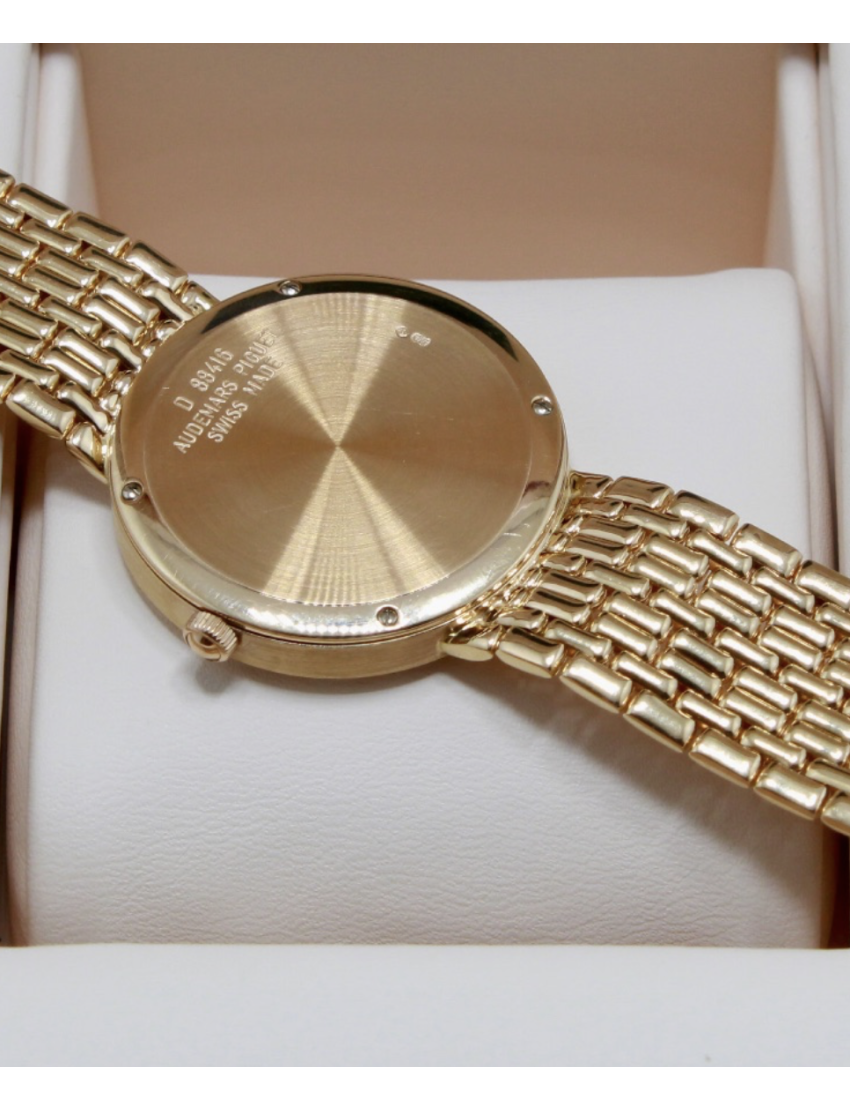 Audemars Piguet Ruby and Diamond Pave Watch