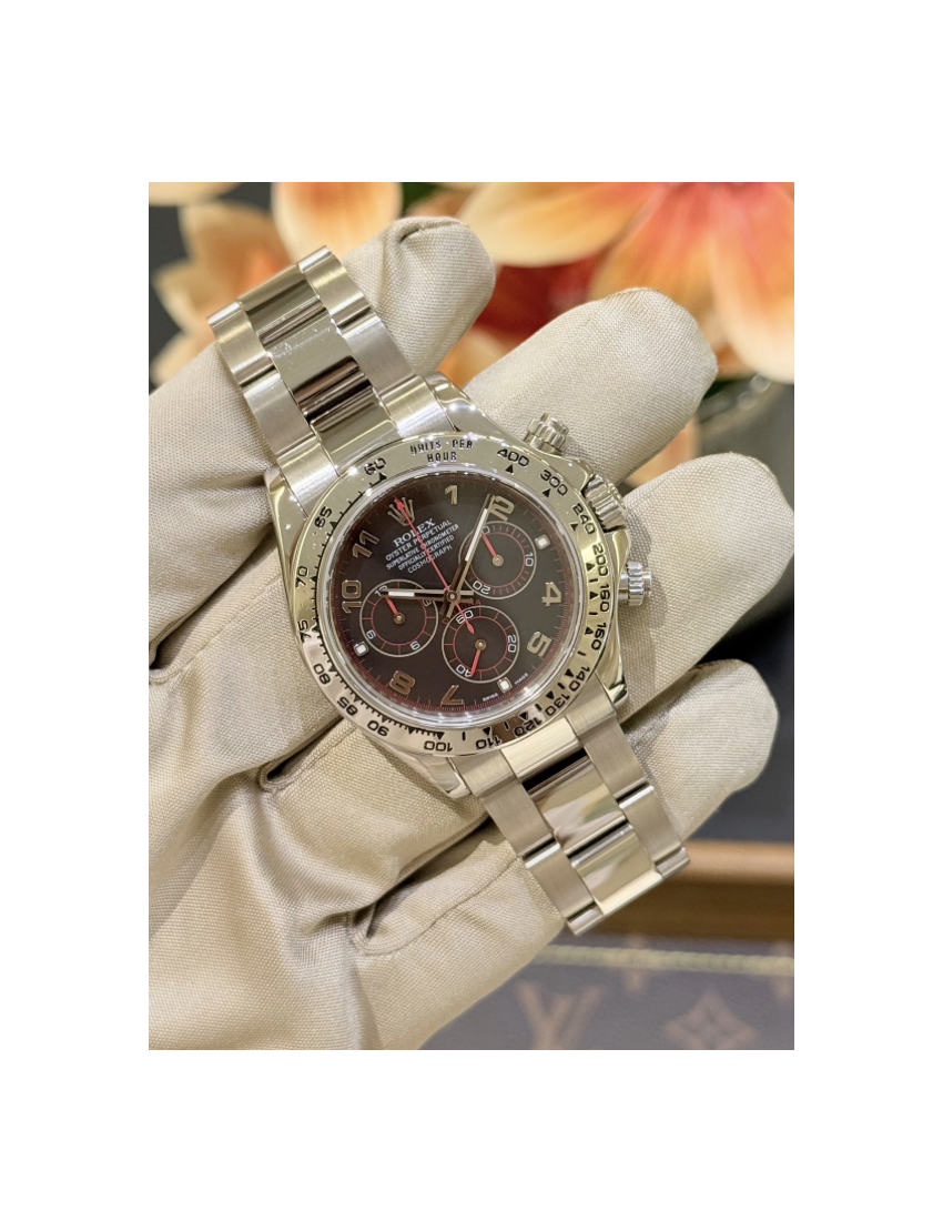 Rolex Daytona White Gold “Racing Dial”