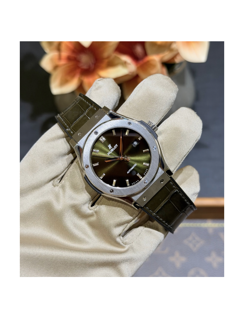 Hublot Classic Fusion Titanium Green-1