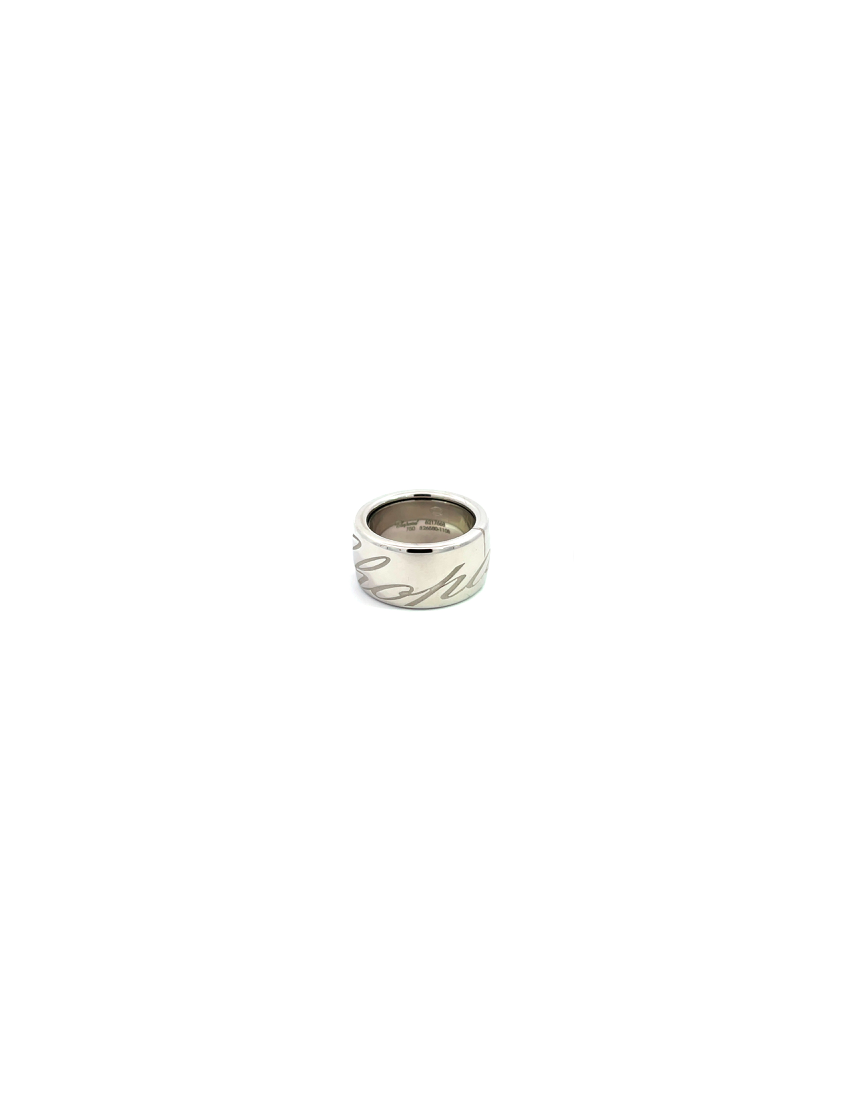 Chopard Chopardissimo 18kt White Gold Revolving Ring