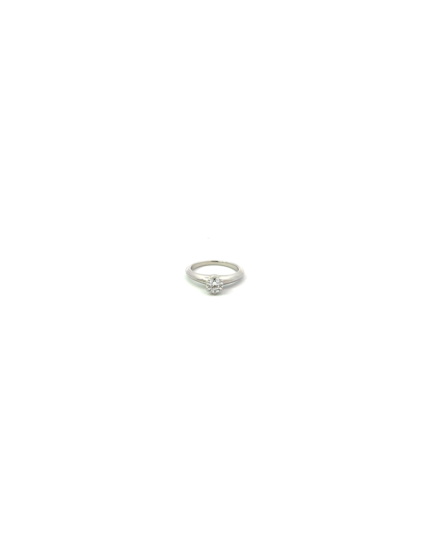 Tiffany & Co. Engagement Ring 18kt White Gold & Diamond