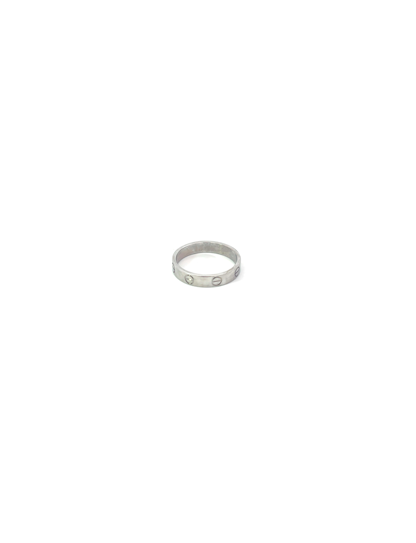 Cartier Love ring 18kt White Gold