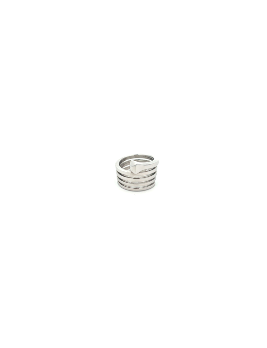 Gucci Chiodo Nail Ring 18kt White Gold