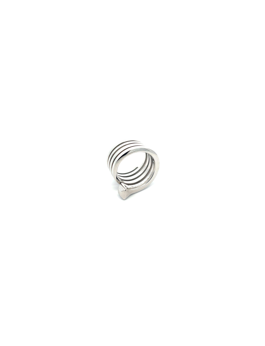 Gucci Chiodo Nail Ring 18kt White Gold