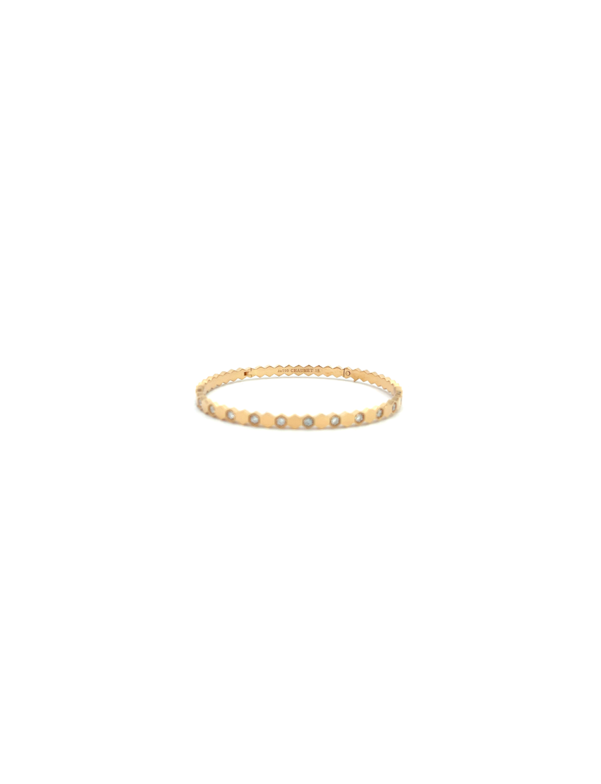 Bee De Chaumet Bracelet 18kt Yellow Gold & Diamond