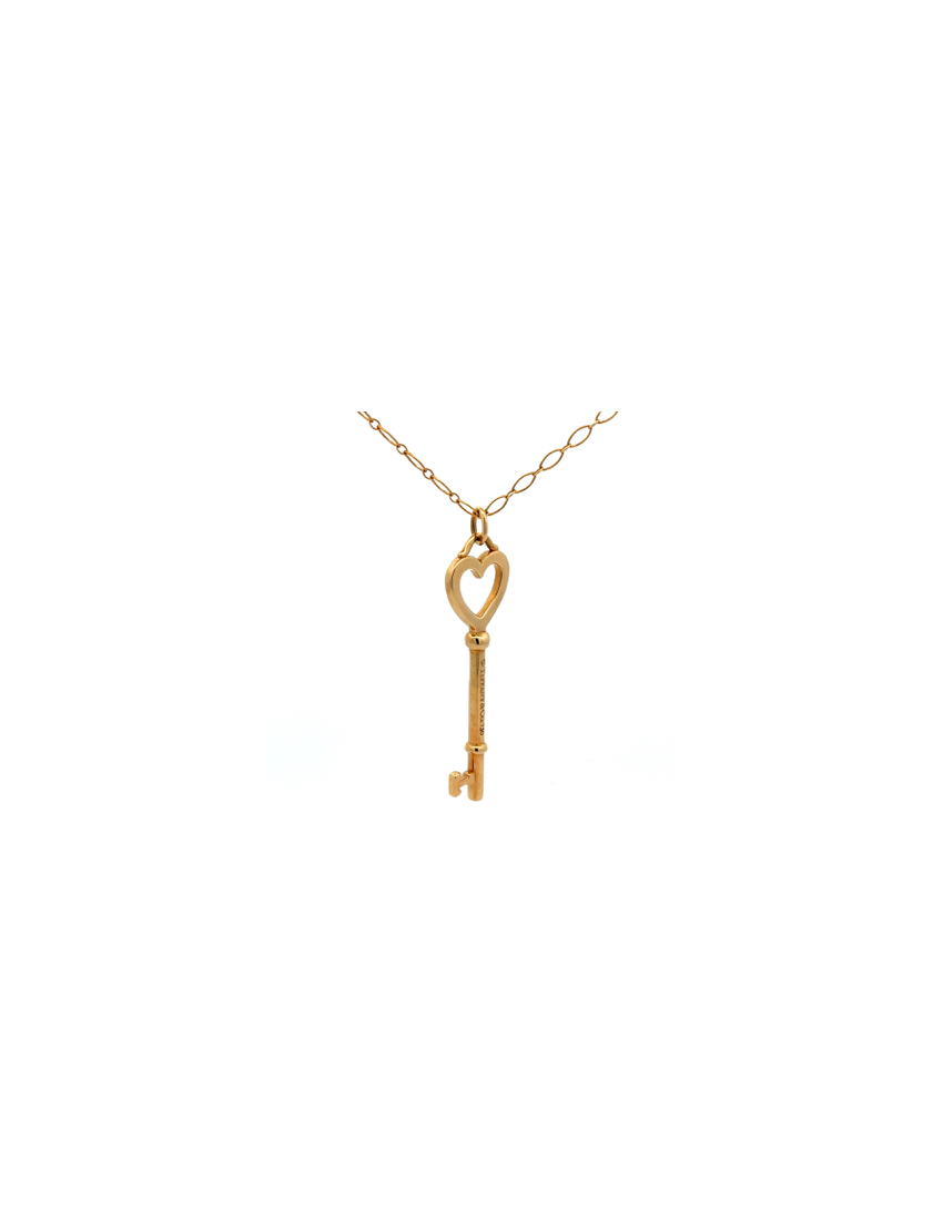 Tiffany & Co. Key To The Heart Necklace