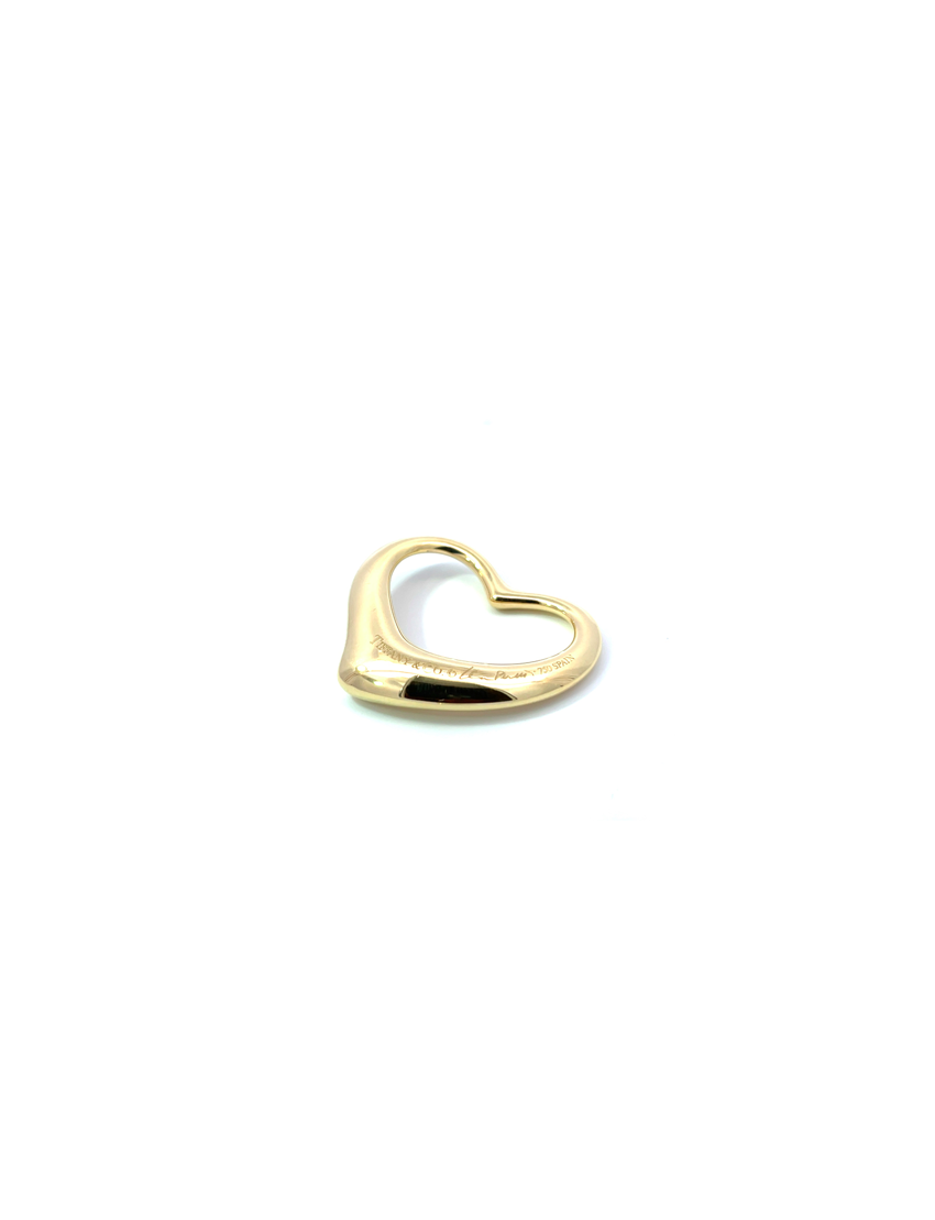Tiffany Openheart 18kt Yellow Gold Pendant
