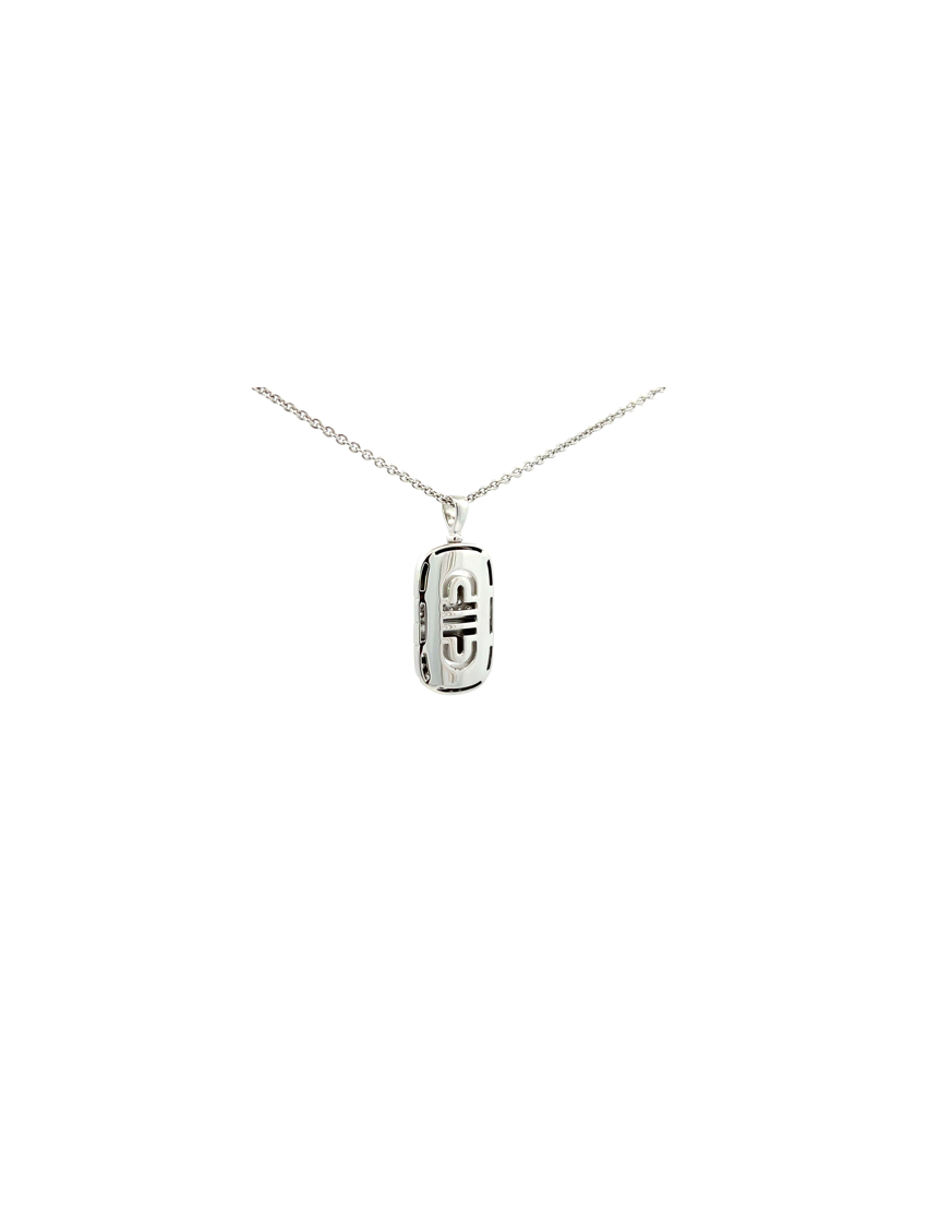 Bvlgari Parentesi Necklace 18kt White Gold & Diamonds