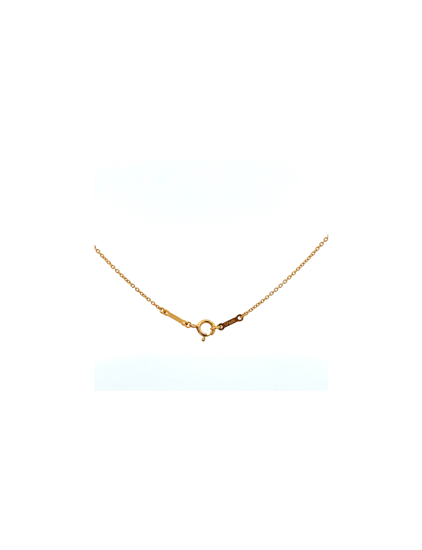 Tiffany & Co. Open Heart Necklace18kt Yellow Gold