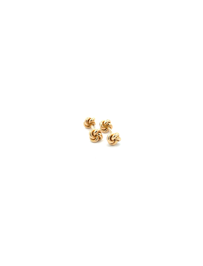 Tiffany & Co. Knot Twist Cufflinks 14kt Yellow Gold