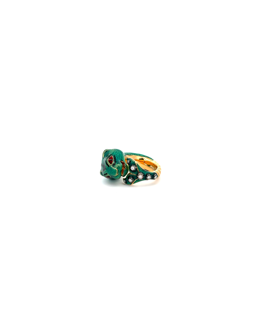 Gucci Le Marche des Merveilles Tiger Head Ring